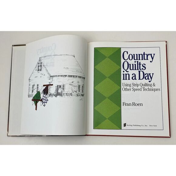 Country Quilts in a Day : Using Strip Quilting & Other Speed Techniques by Fran - Picture 5 of 13